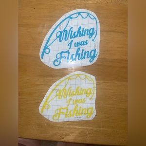 Ready to put on window decals